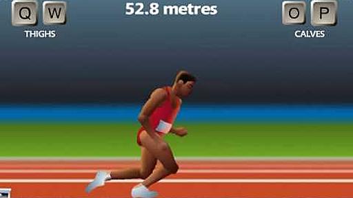 QWOP goal!! over 100 meters