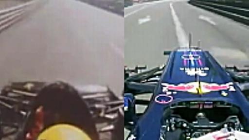 F1マシン25年の進化。1986年ロータスと2011年レッドブルの車載映像を比較 | 1000mg