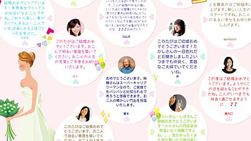 送別や結婚祝いに便利！ オンライン寄せ書きサイト「yosetti」 | ライフハッカー・ジャパン