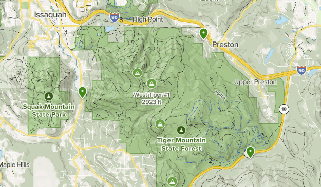 Issaquah - Tiger Mountain Trails | List | AllTrails