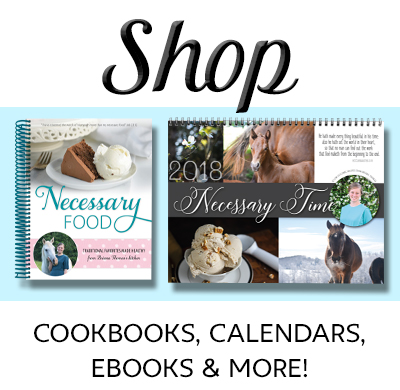 Shop Briana Thomas products! Low-glycemic cookbooks, calendars, and more!