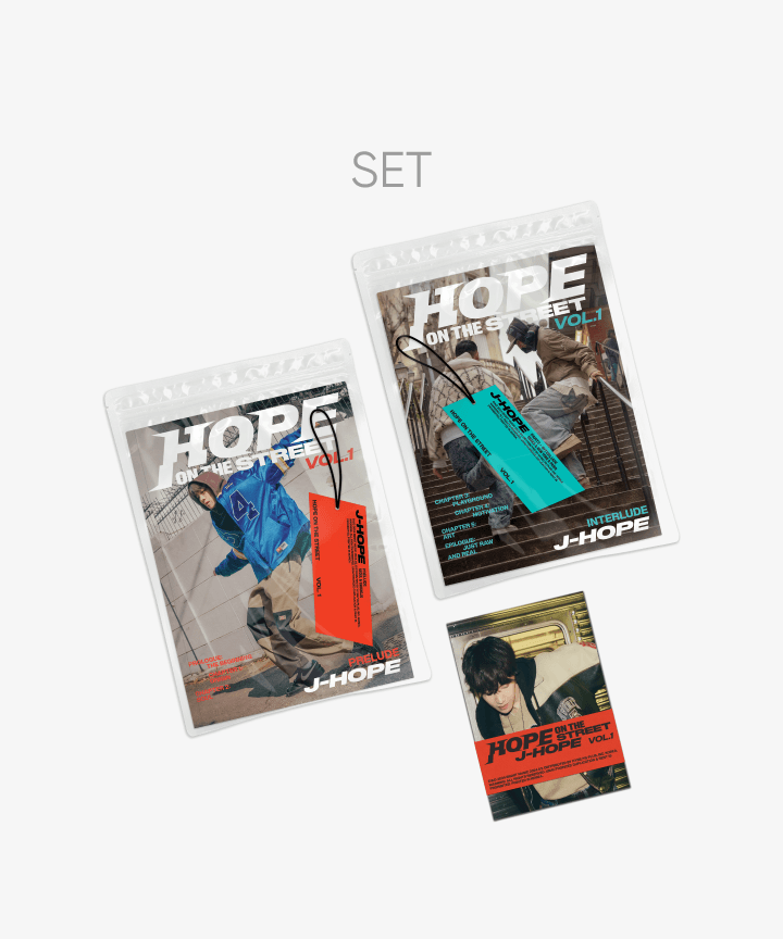 BTS | j-hope (BTS) 'HOPE ON THE STREET VOL.1' (Set) + 'HOPE ON THE ...