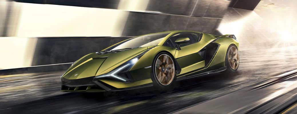 2020 Lamborghini Sian FKP 37 side view