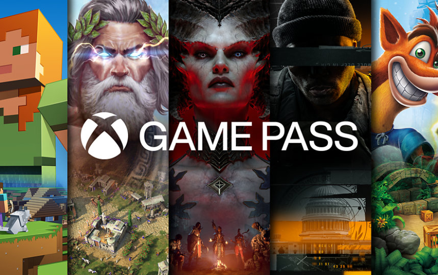 Un tas de jeux disponibles avec Xbox Game Pass.