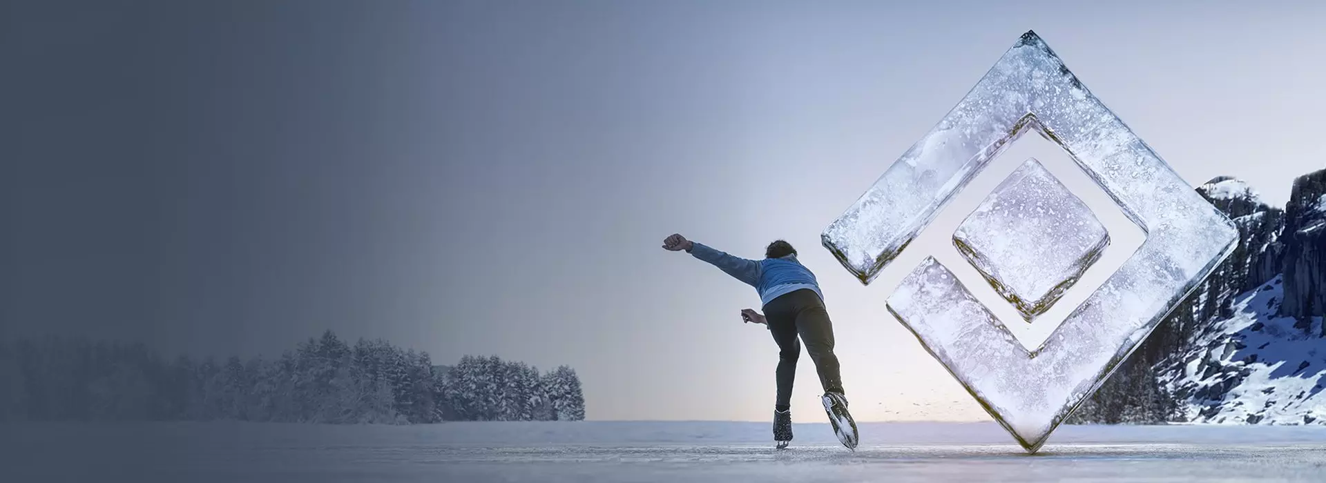 Person Ice Skating