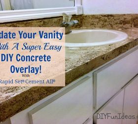 amazing diy concrete countertops yes you can make this too