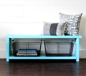 s add a hint of farmhouse style in your home with these ideas, This Storage Bench