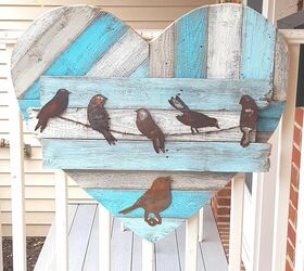 s add a hint of farmhouse style in your home with these ideas, This Pallet Heart