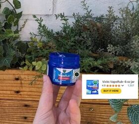 Vicks VapoRub Garden Hacks