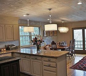 Popcorn Ceiling Makeover- Low Budget, Big Impact