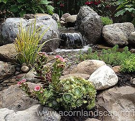 Stunning Landscape Design (Ideas) W/Fish Pond & Paver Patio By Acorn