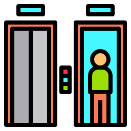 Elevator - Free travel icons