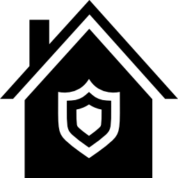 House with Shield - Free security icons