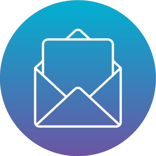 Email Generic gradient fill icon