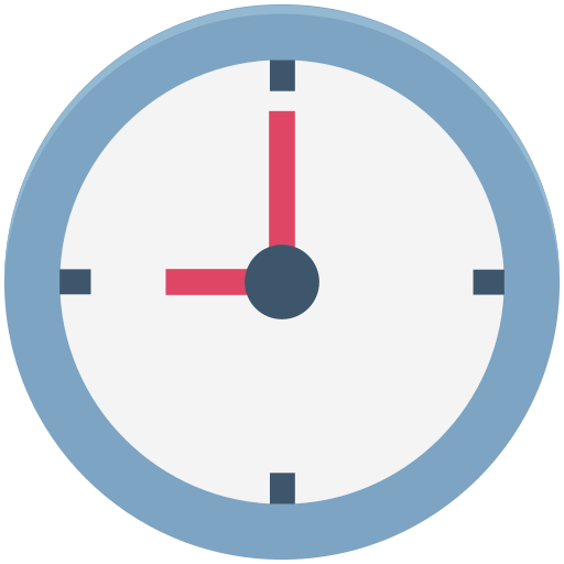 Clock - Free time and date icons