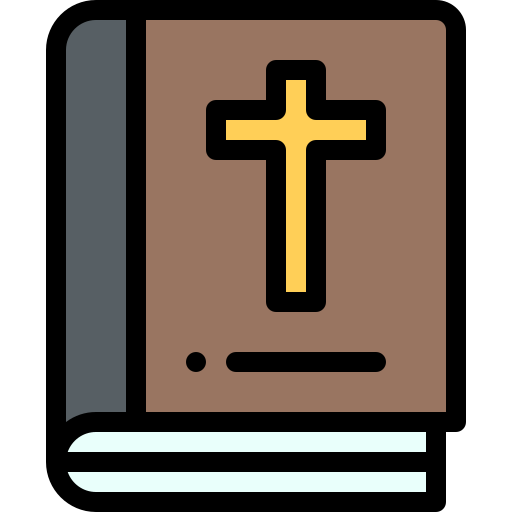 Bible Detailed Rounded Lineal color icon