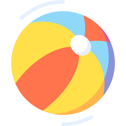 Beach ball - free icon