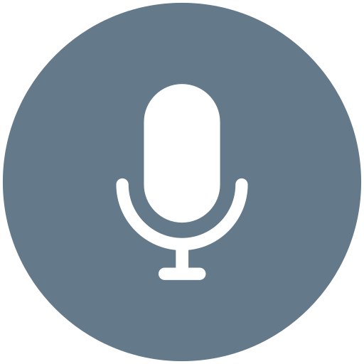 Microphone Vector Stall Flat icon