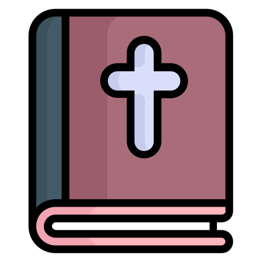 Bible Generic Outline Color icon image.