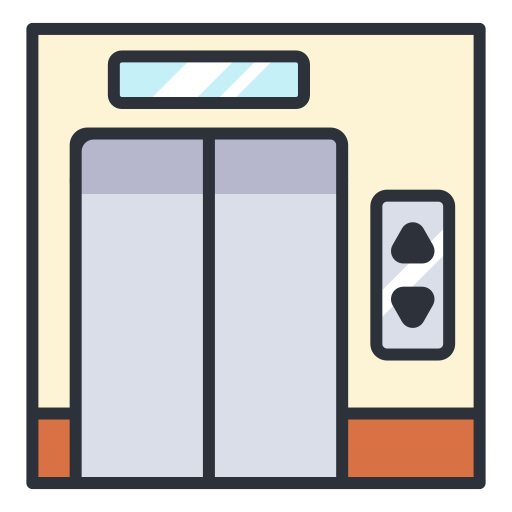 Elevator Generic Outline Color icon