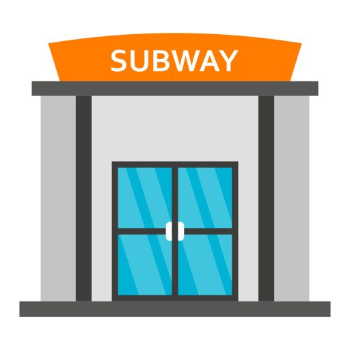 Subway Entrance Clipart