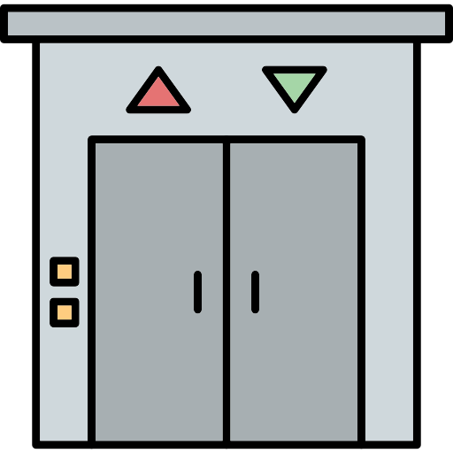 Elevator Generic Outline Color icon