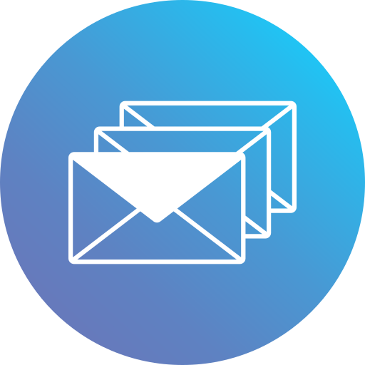 Email Generic Flat Gradient icon