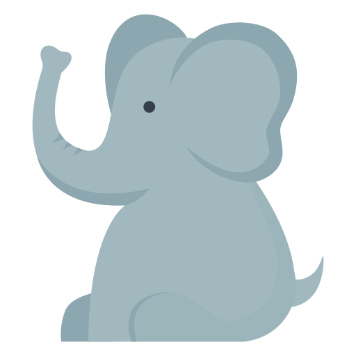 Elephant Stickers - Free animals Stickers