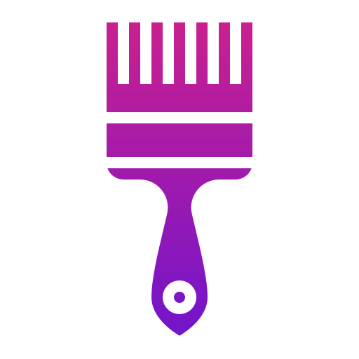 Paint brush Generic Flat Gradient icon