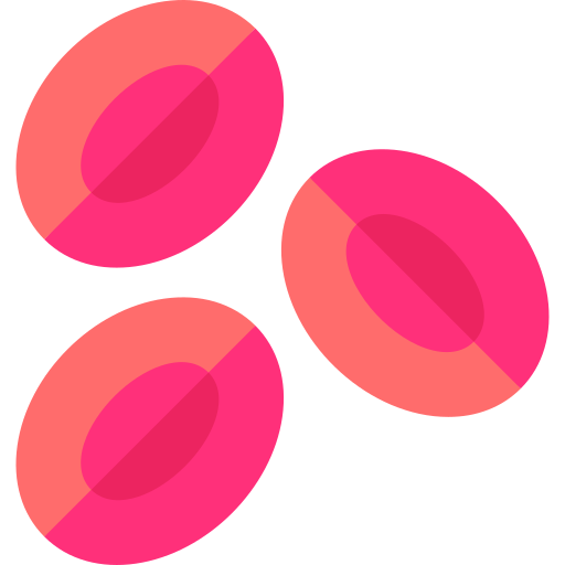 Blood cells Basic Straight Flat icon