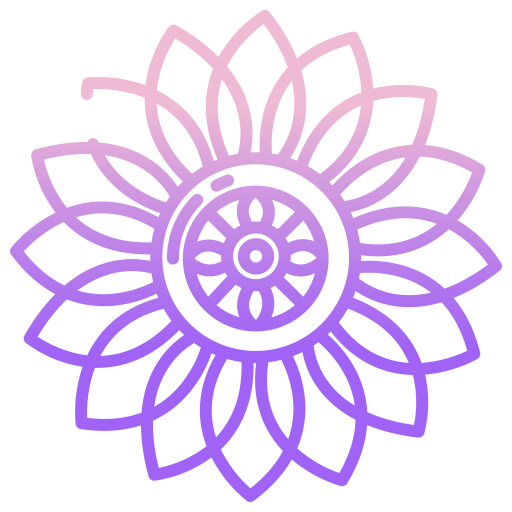 Icono de Kolam Icongeek26 Outline Gradient