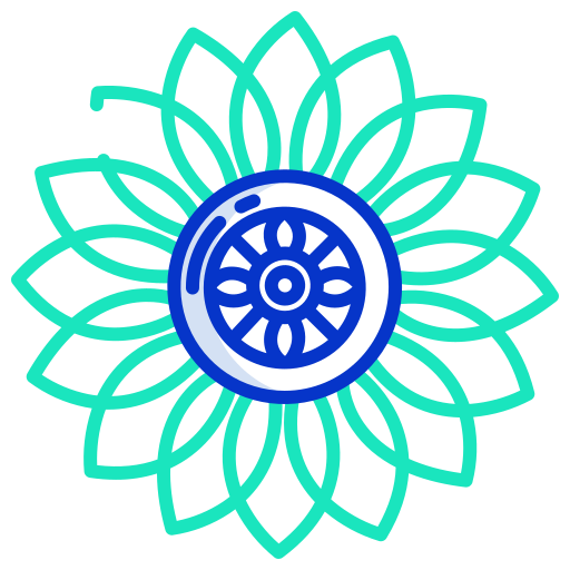 Kolam Icongeek26 Outline Colour icon