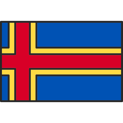 Aland islands - Free flags icons