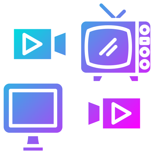 Mass media Generic Flat Gradient icon