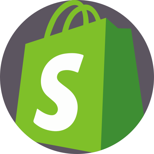 Shopify  free icon