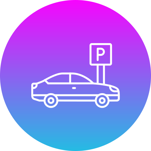 Parking Generic Flat Gradient icon