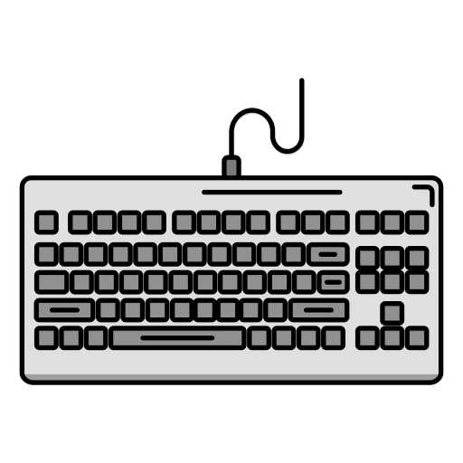 Keyboard Generic color lineal-color icon