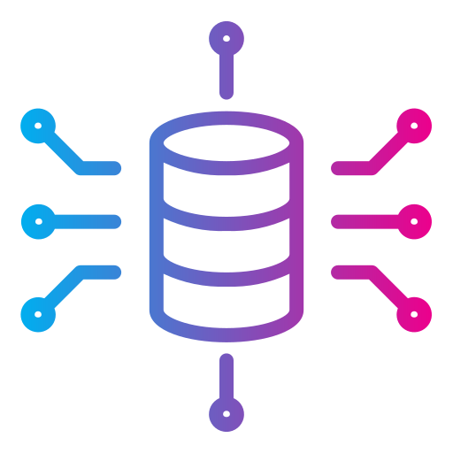 Data 아이콘 Generic Gradient