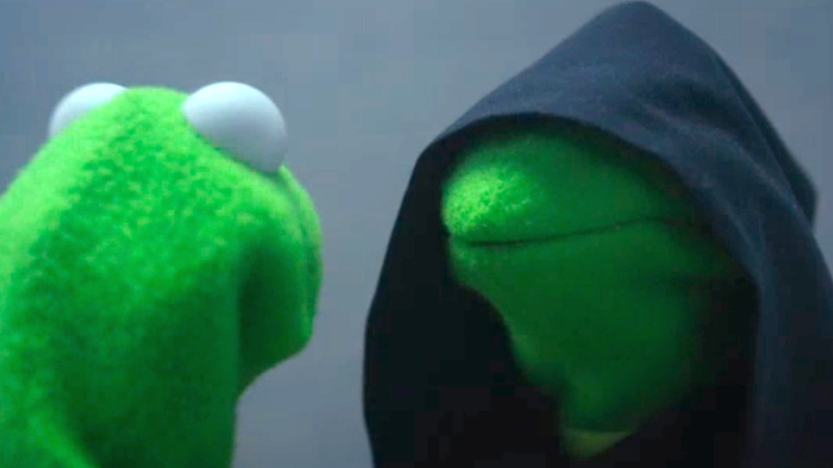 Evil Kermit Meme – Raquel Romans – Medium