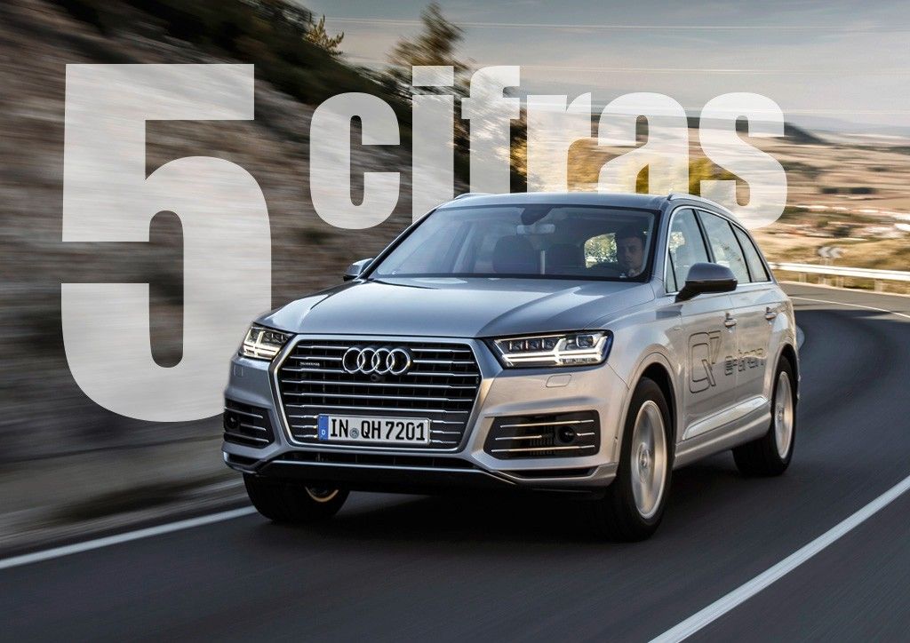 Audi Q7 e-tron quattro, en cinco cifras