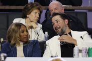 Alexis Ohanian Serena Williams Commanders Eagles nfl