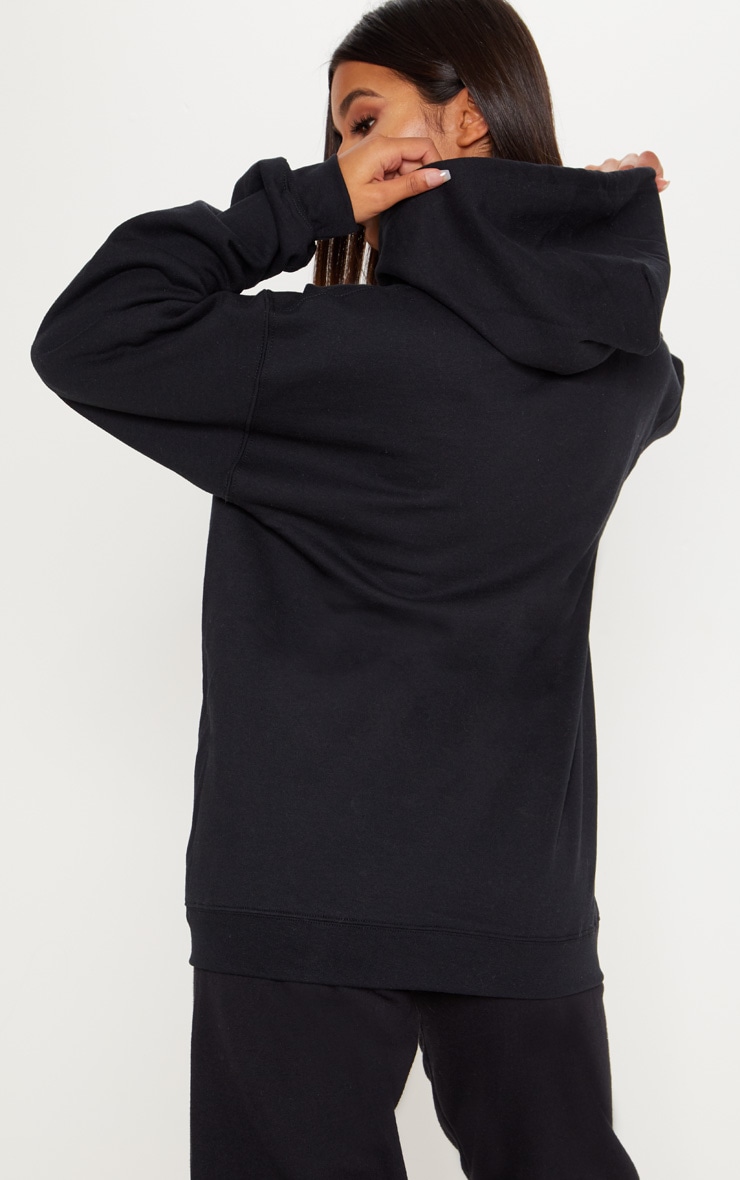 Black Zip Up Hoodie image 2