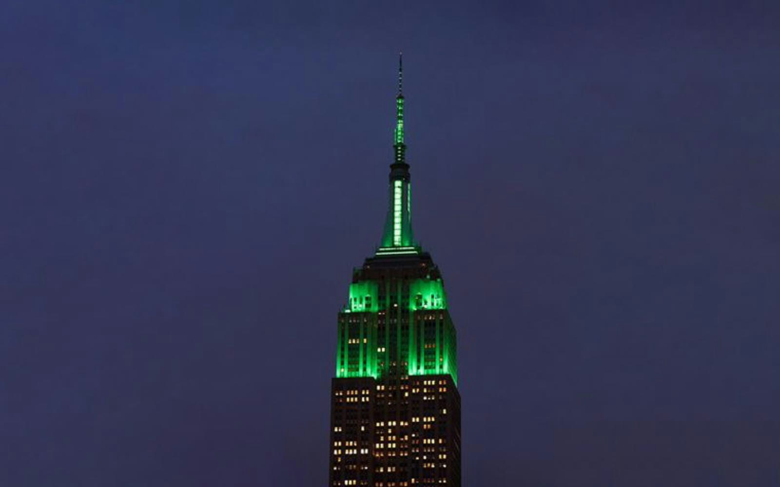 Empire State Building Lights