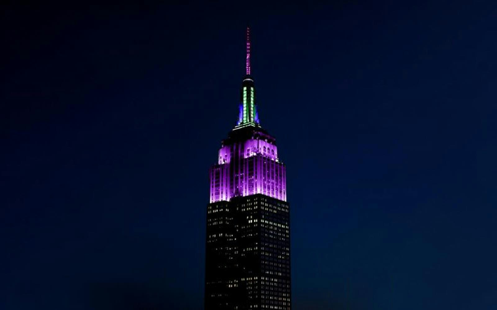 Empire State Building Lights