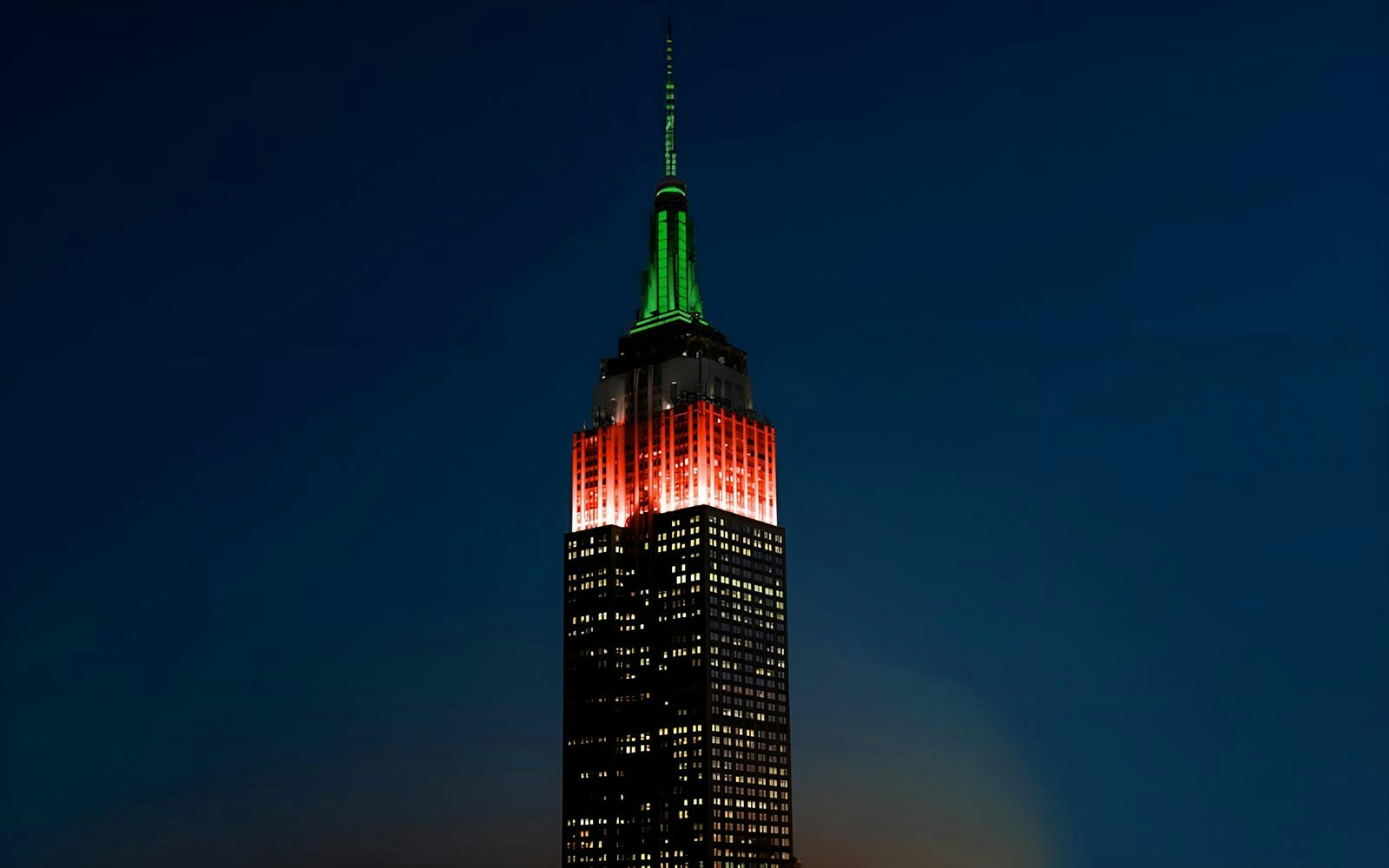 Empire State Building Lights