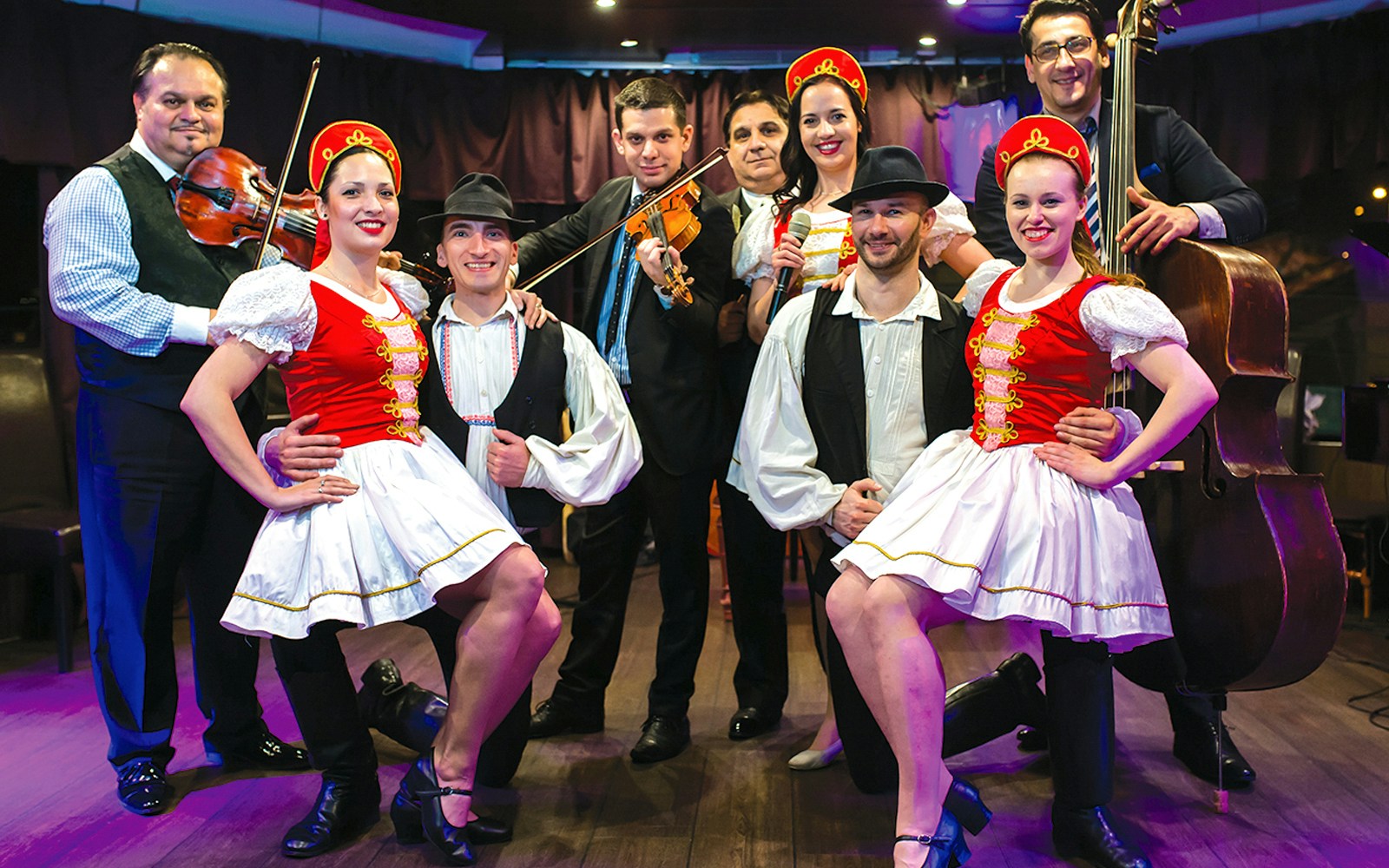 Enjoy Hungarian folklore performances on board