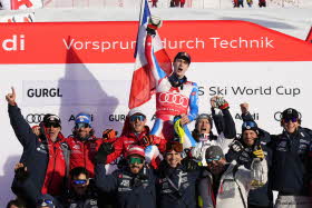 Revivez la nouvelle victoire de Clément Noël lors du slalom de Gurgl