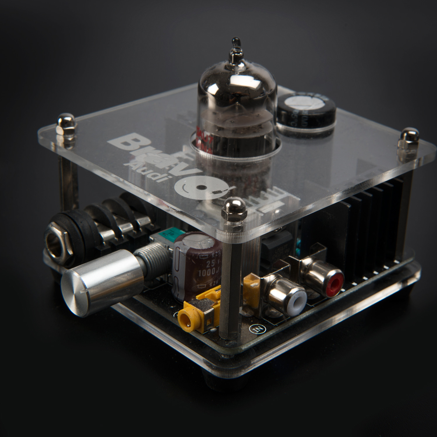 Bravo V2 Tube  Headphone  Amplifier  Bravo Audio Touch 