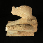 Monumental Archaic Greek Limestone Statue of a Sphinx