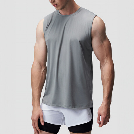 Copper-Dura™ Limitless Cut Off // Light Gray (XS)